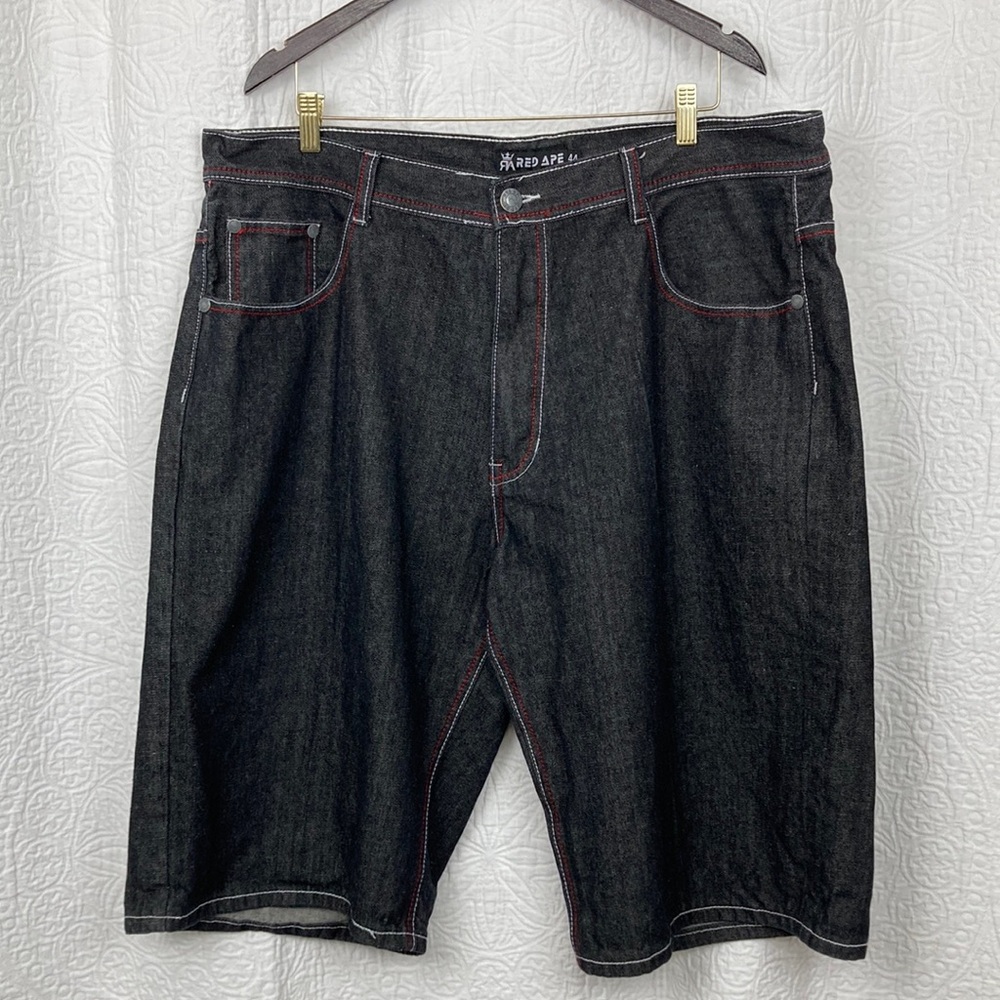 Red Ape Men’s Streetwear Denim Shorts sz 44